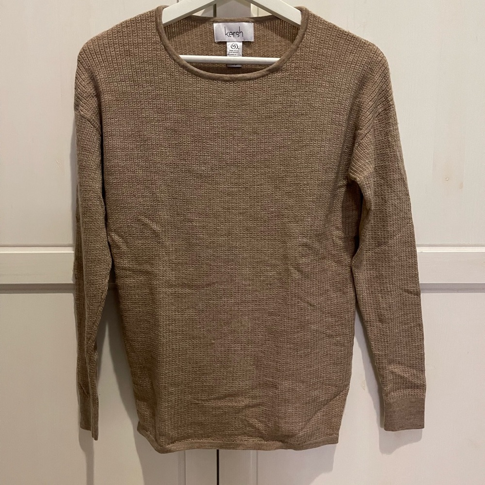 Kersh Tan Long Sleeve Top